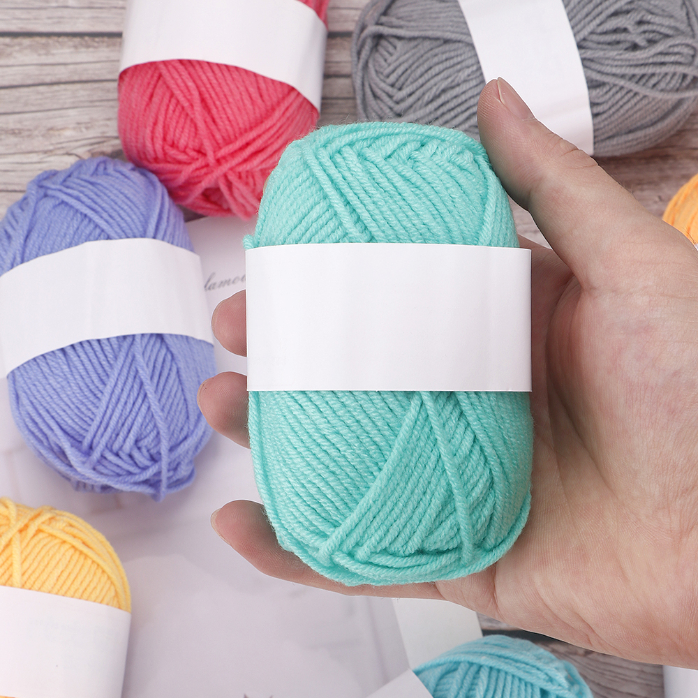 25(50)pcs/bag 4 Ply Milk Cotto - Woven Scarf Blanket 评论和价格