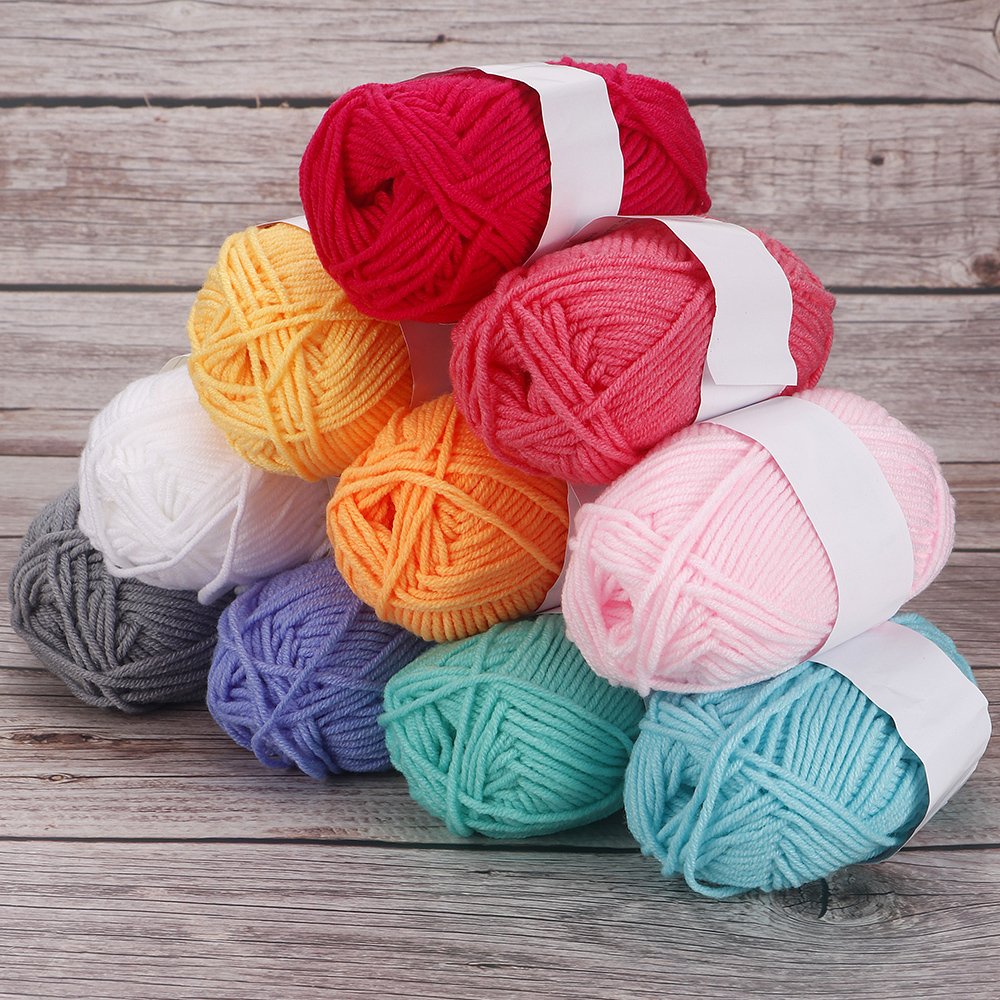25(50)pcs/bag 4 Ply Milk Cotto - Woven Scarf Blanket 评论和价格