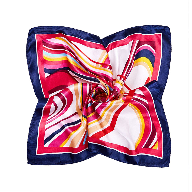 50*50cm Square Silk Scarves Sc - Ascot Neck Scarf 评论和价格