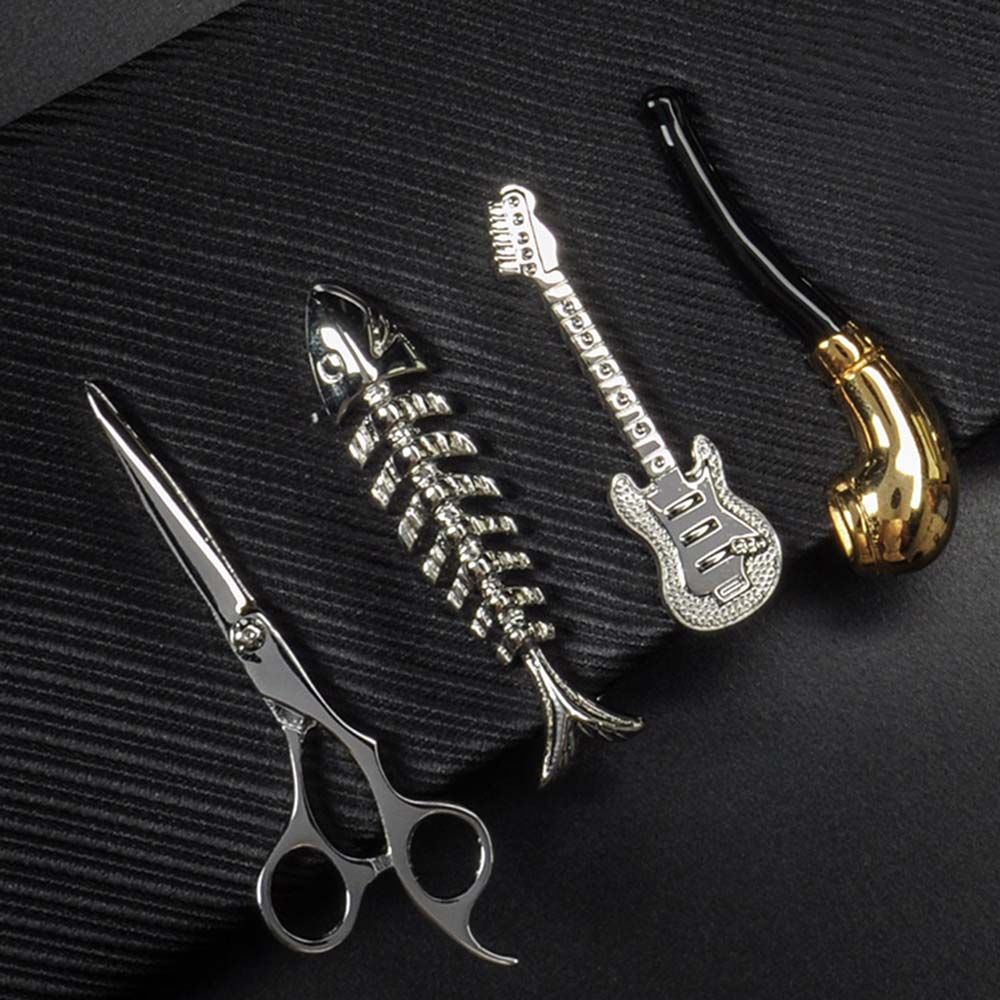 Creative Charm 1 Piece Wedding - Tie Clip Silver 评论和价格