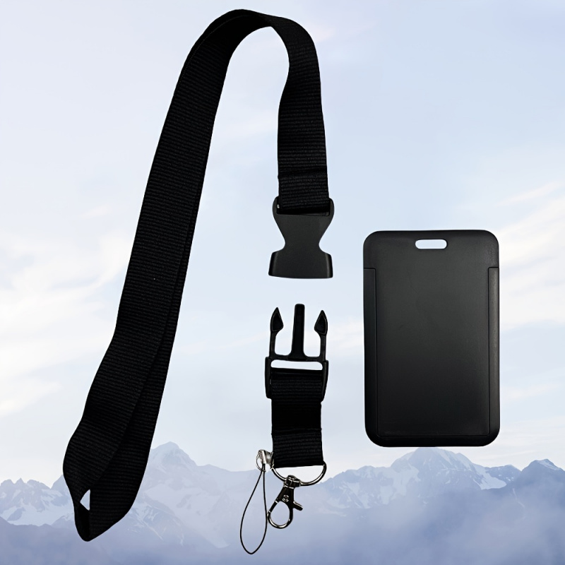 Black Neck Lanyard Badge Holde - Lanyard Badge Holder 评论和价格