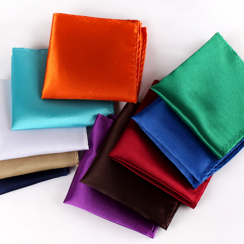 Satin Handkerchief For Men Can - Pocket Square Set 评论和价格