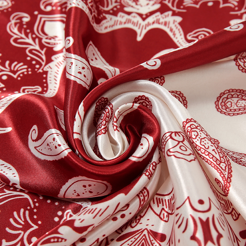 Satin Square Scarf Women Musli - Scarf Silk Square 评论和价格