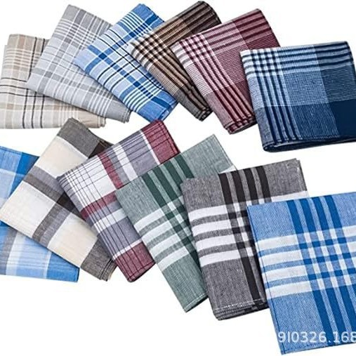 Men's Handkerchiefs 100% Cotto - Handkerchief Cotton Men 评论和价格