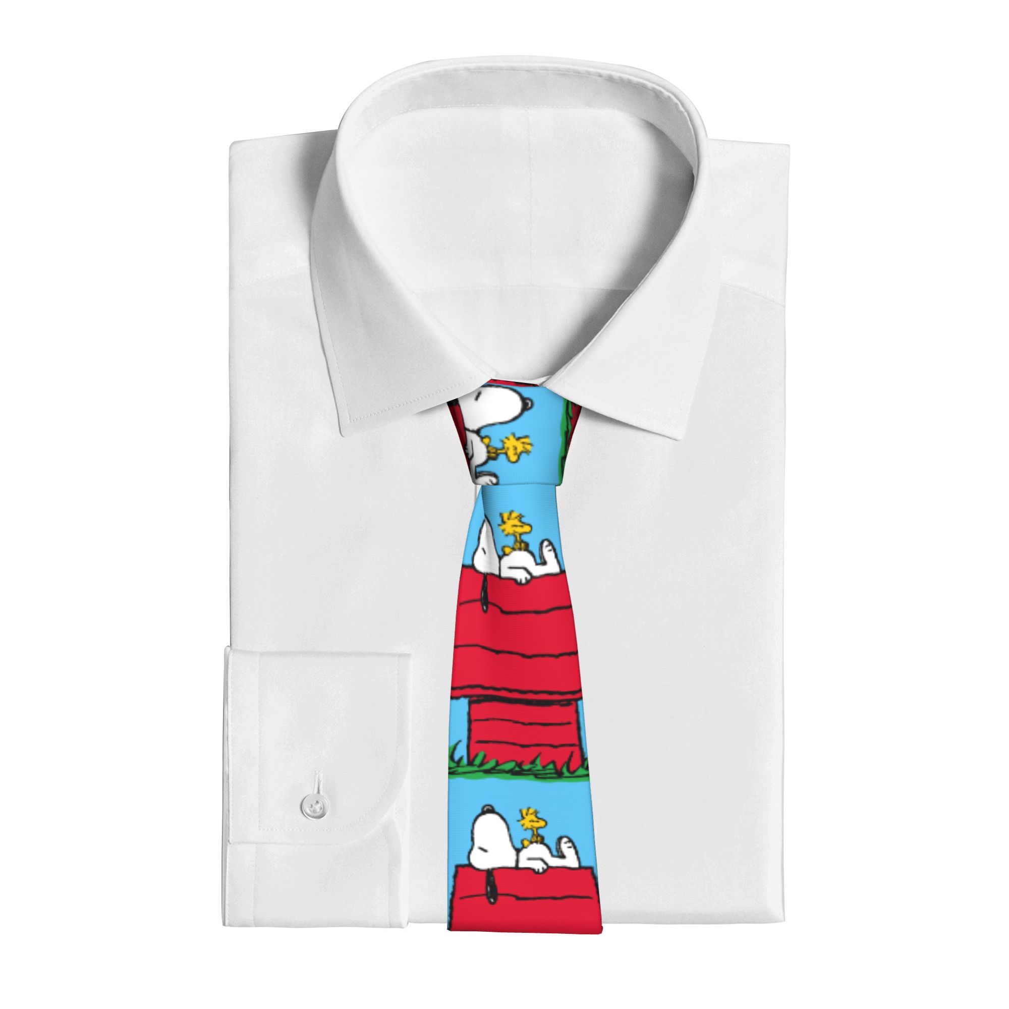 Neckties Snoopy Woodstock Dogh - Skinny Tie Men 评论和价格
