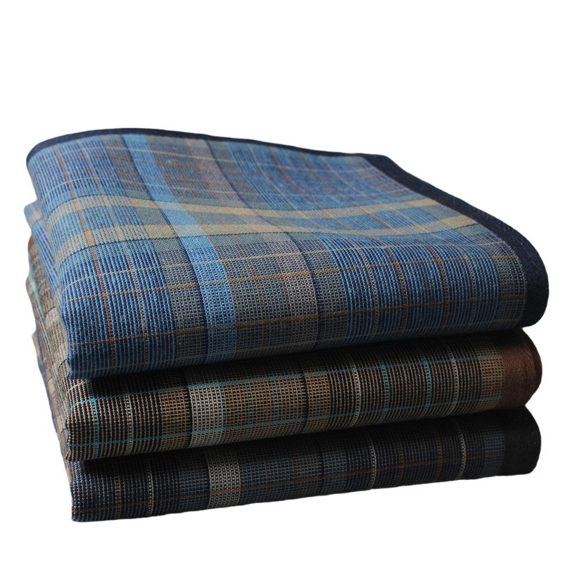 3Pcs 40x40cm 100% Cotton Retro - Handkerchief Cotton Men 评论和价格