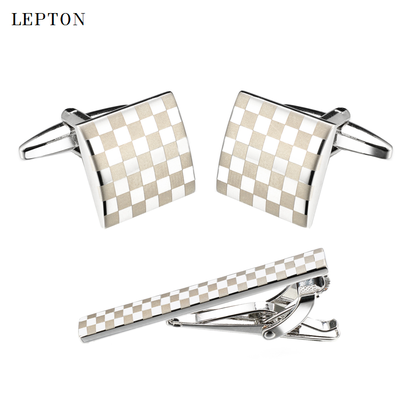 Lepton Classic Square  Laser M - Tie Bar Set Gift 评论和价格
