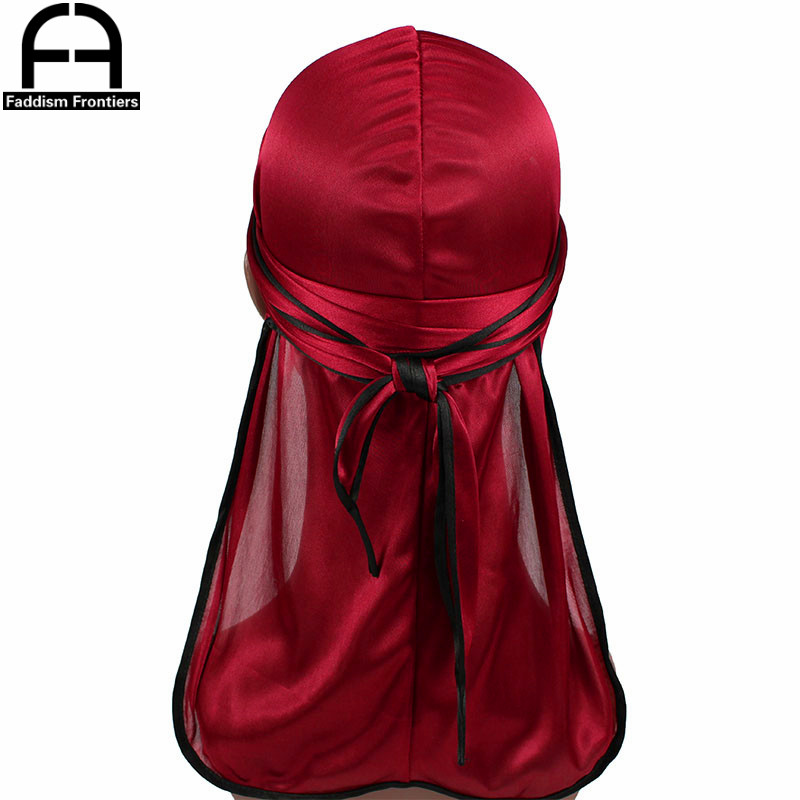New Fashion Men's Satin Durags - Bandana Doo Rag 评论和价格