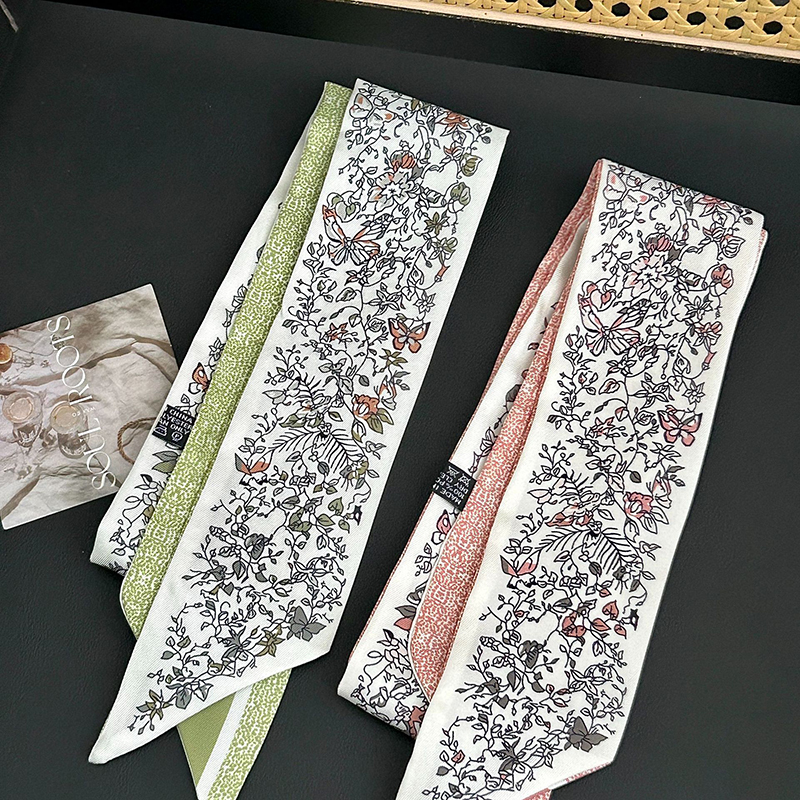 2026 New Luxury Brand Scarf Bu - Silk Neck Scarf 评论和价格