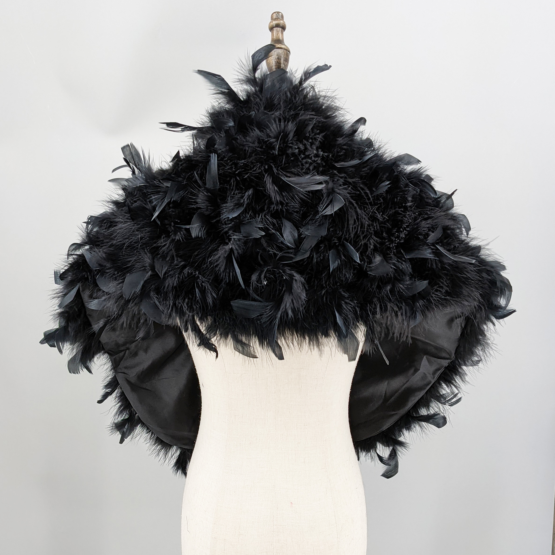 Black Feather Shawl for Women  - Stole Wedding Shawl 评论和价格