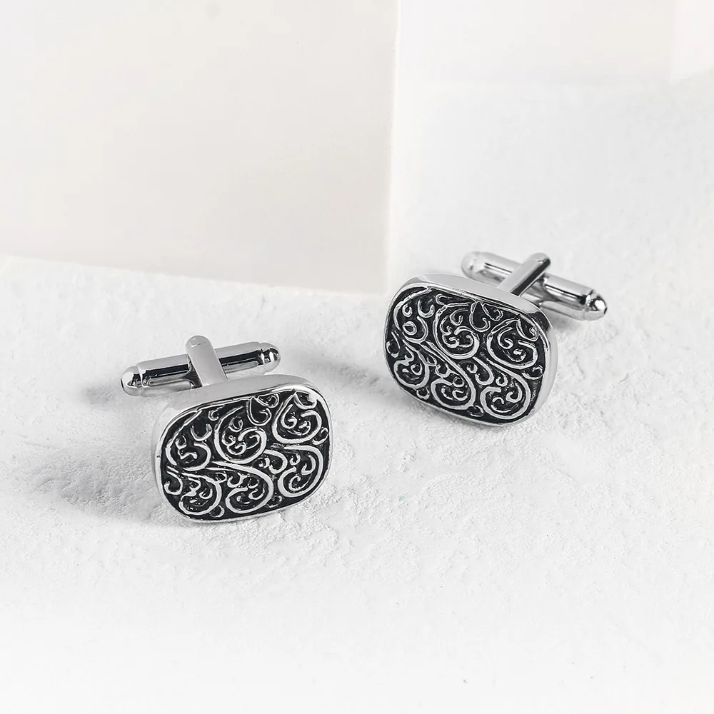High Quality Gold Cufflinks Vi - Tie Clip Silver 评论和价格