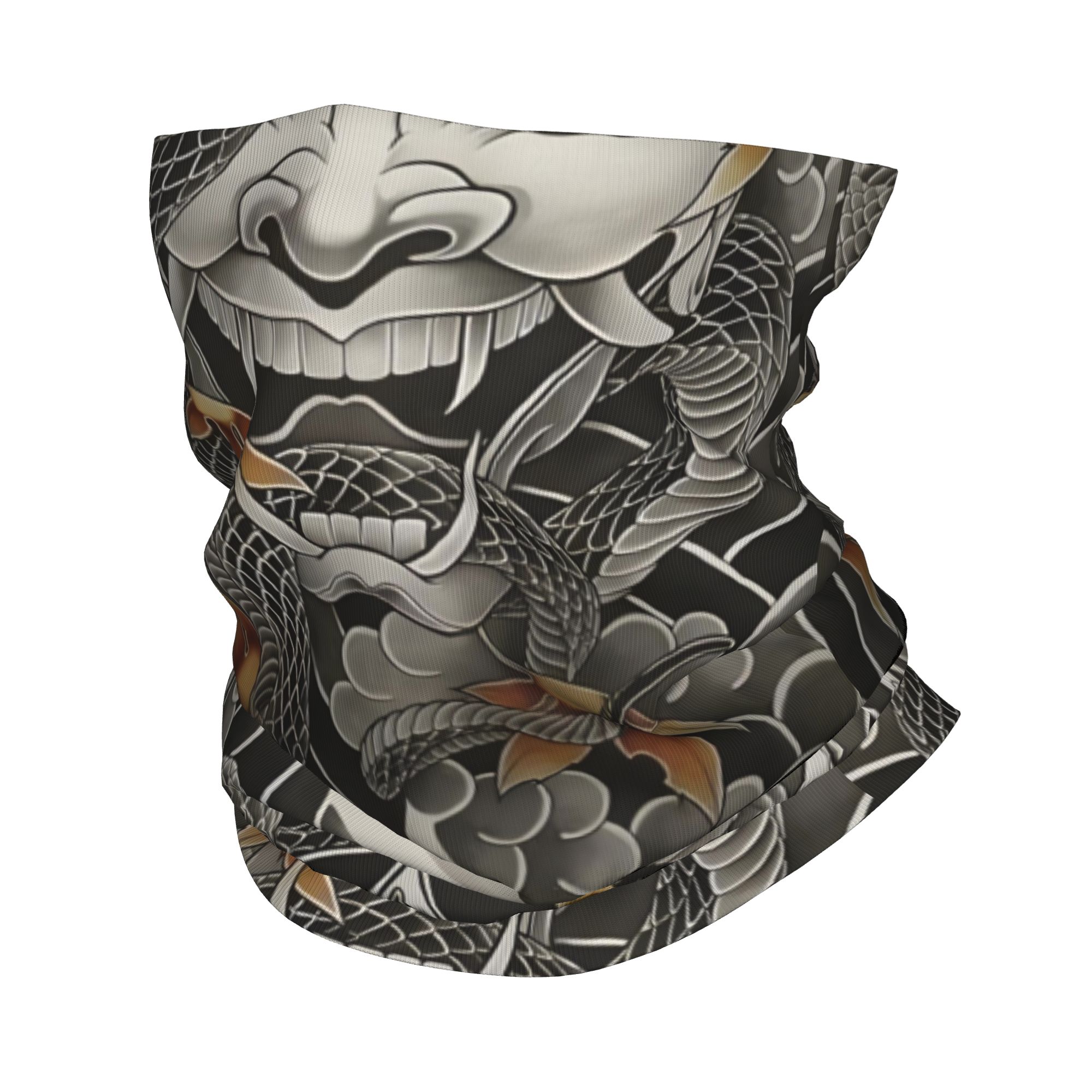 Custom Samurai Oni Demon Banda - Neck Warmer Tube 评论和价格