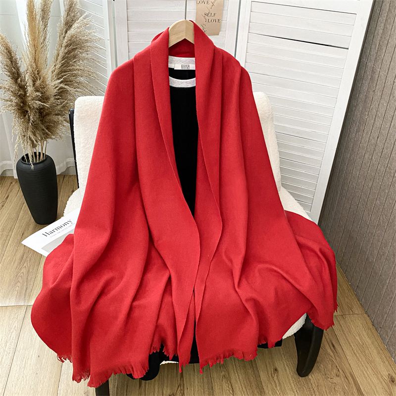 Winter Scarf for Women Cashmer - Woven Scarf Blanket 评论和价格