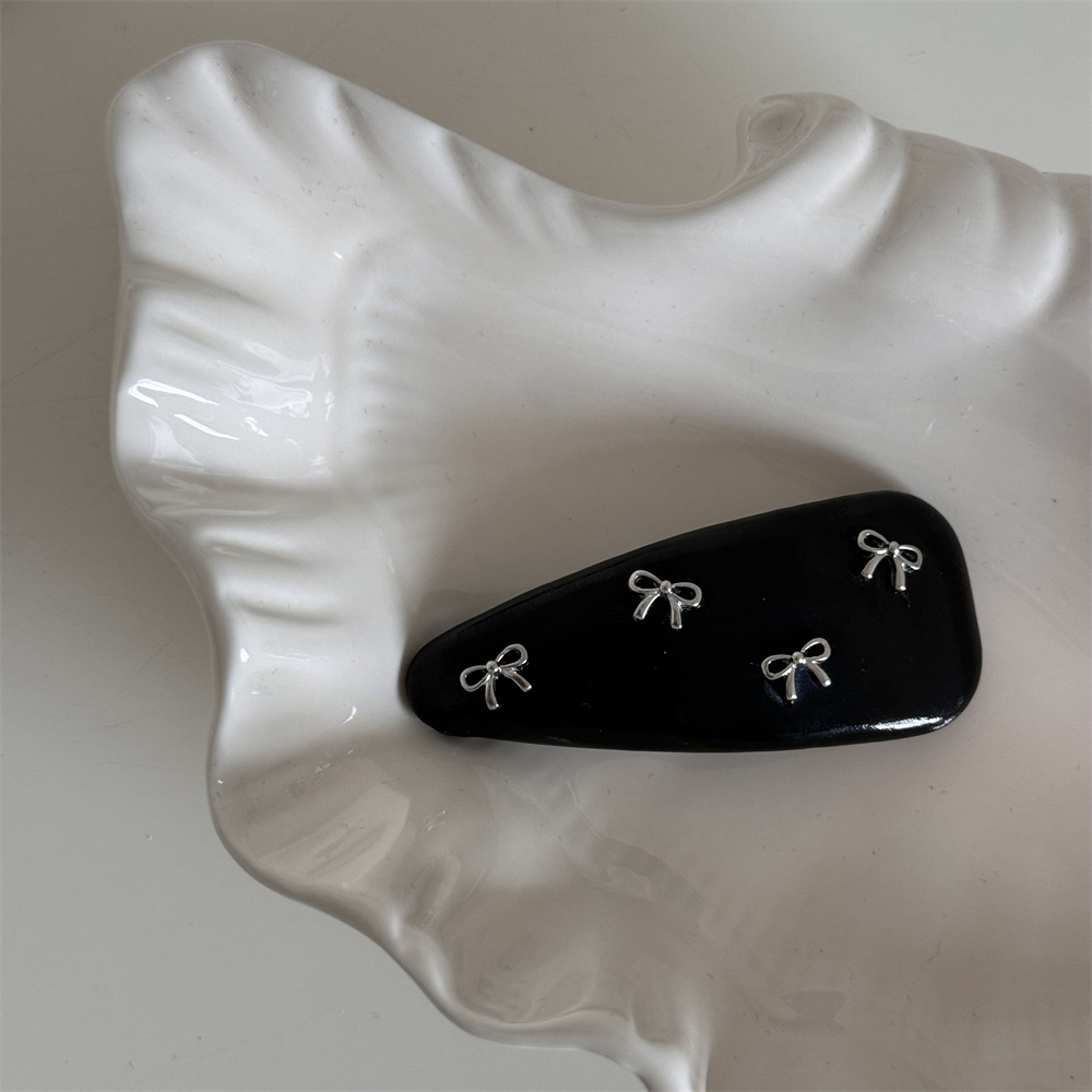 1 Piece Korean Style Sweet Bea - Tie Clip Silver 评论和价格