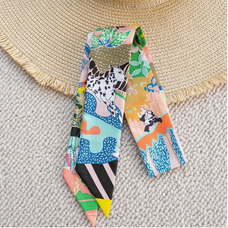 100% Silk Ring Scarf Neckerchi - Ascot Neck Scarf 评论和价格