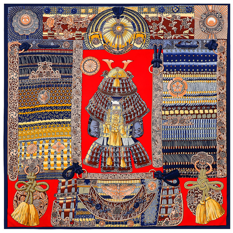 2024 New Design Court Armor Sc - Scarf Silk Square 评论和价格