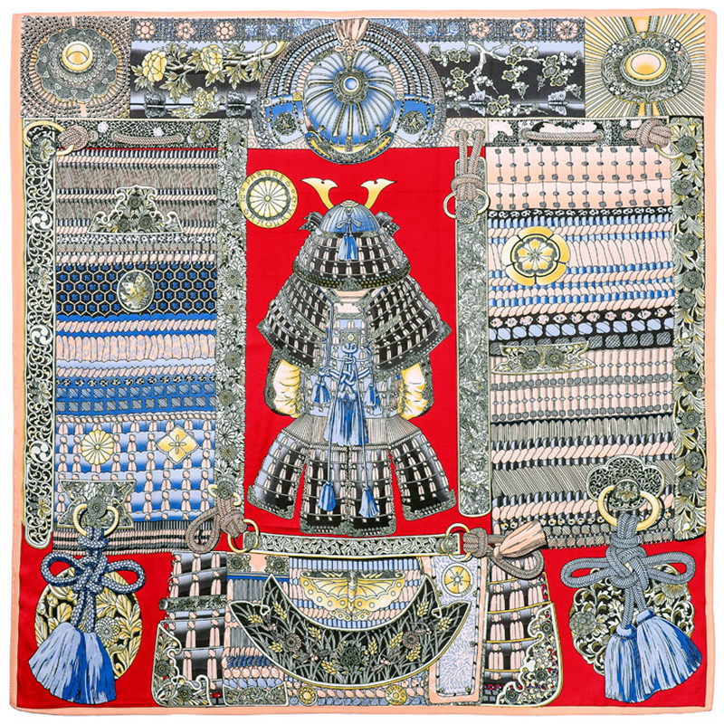 2024 New Design Court Armor Sc - Scarf Silk Square 评论和价格