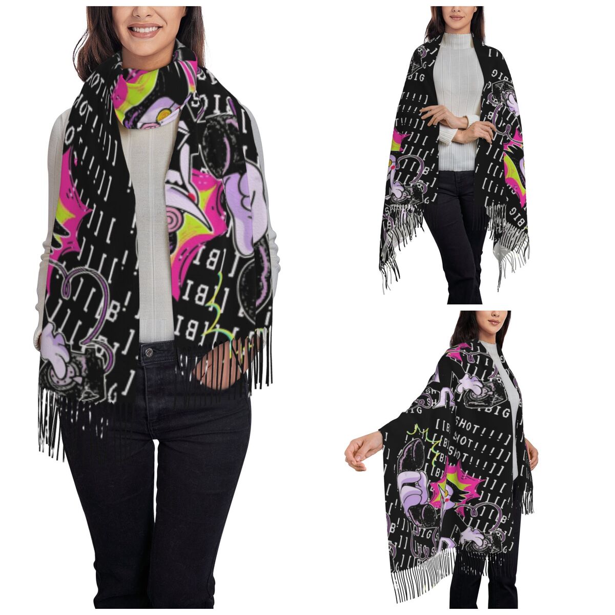 Deltarune Shawl Wrap for Women - Pashmina Wrap Large 评论和价格