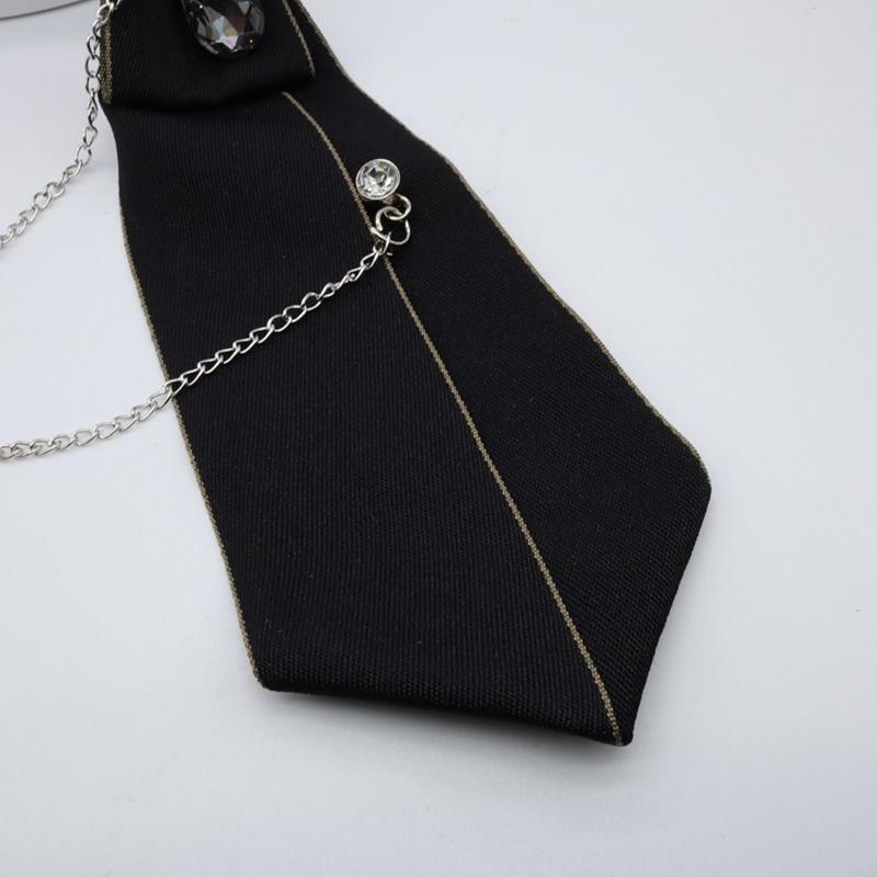 Gothic Fashion Neck Tie with M - Bow Tie Pre Tied 评论和价格