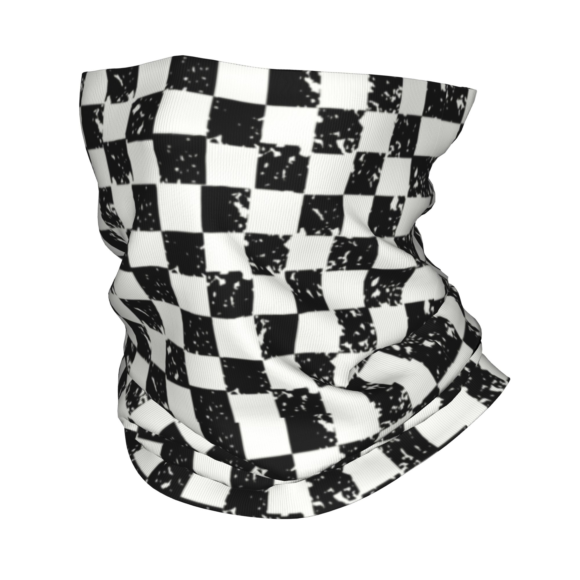 Custom Retro Checkered Flag Wi - Neck Warmer Tube 评论和价格