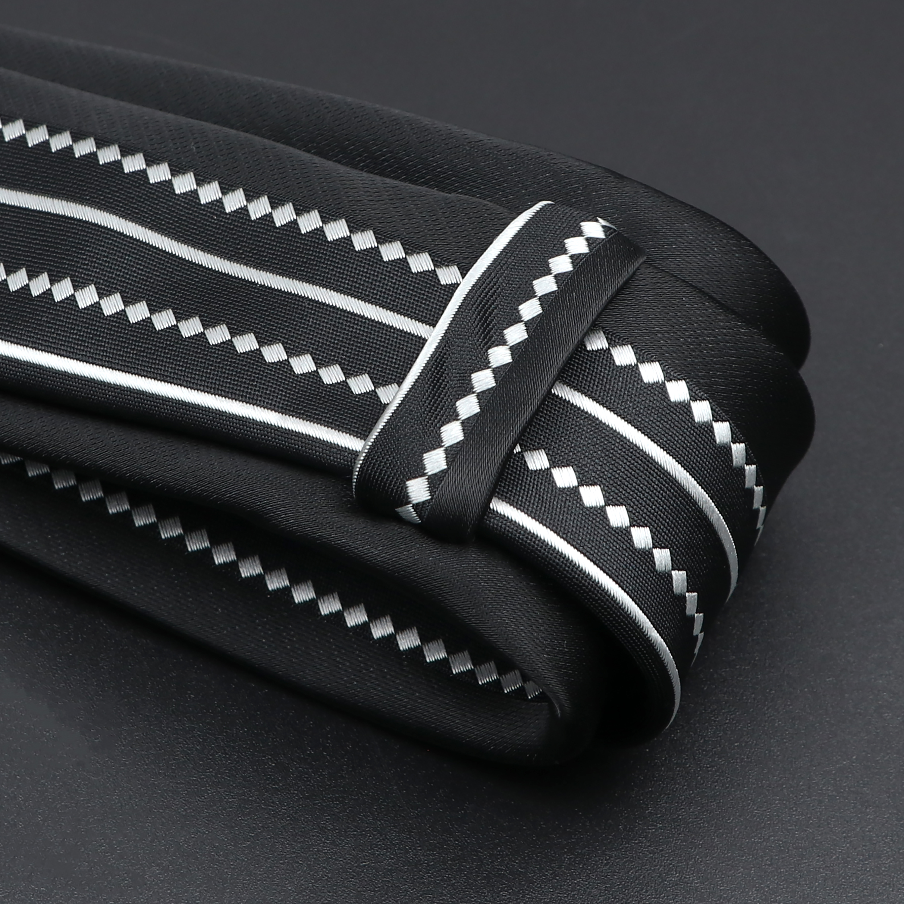 Mens 6cm Skinny Ties Black Blu - Skinny Tie Men 评论和价格
