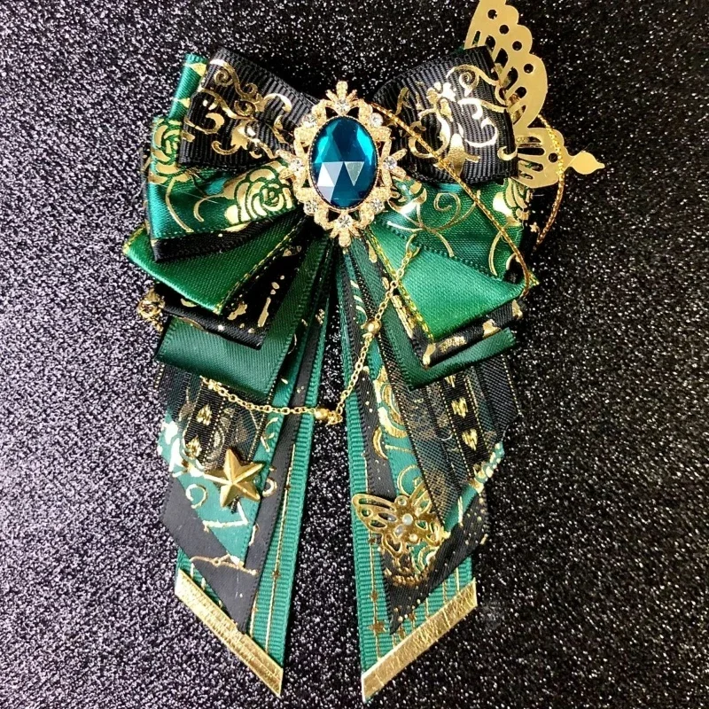 Vintage Lolita Luxury Bow Musi - Tie Bar Set Gift 评论和价格