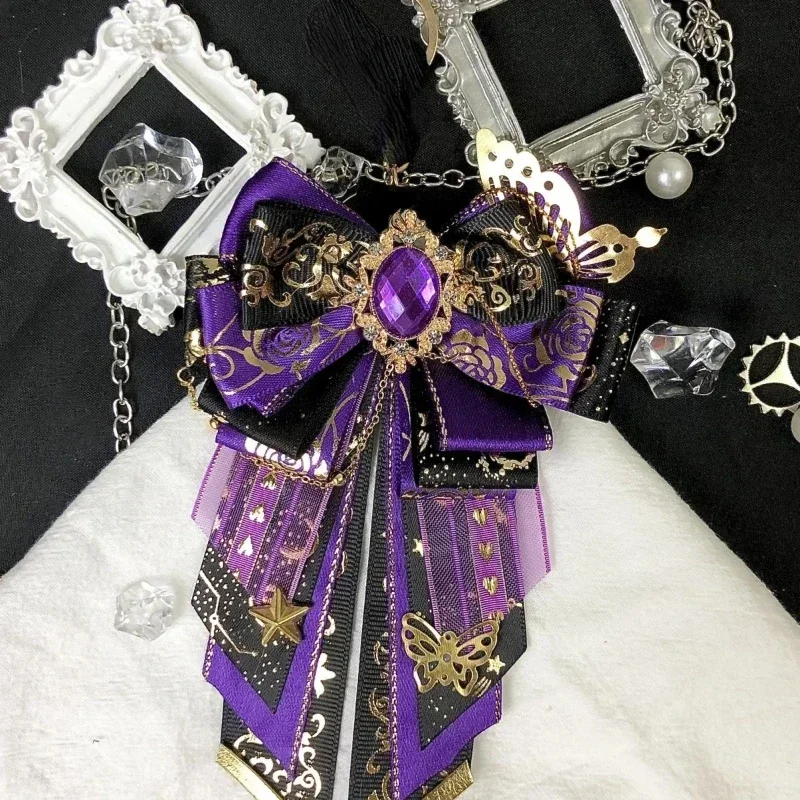 Vintage Lolita Luxury Bow Musi - Tie Bar Set Gift 评论和价格