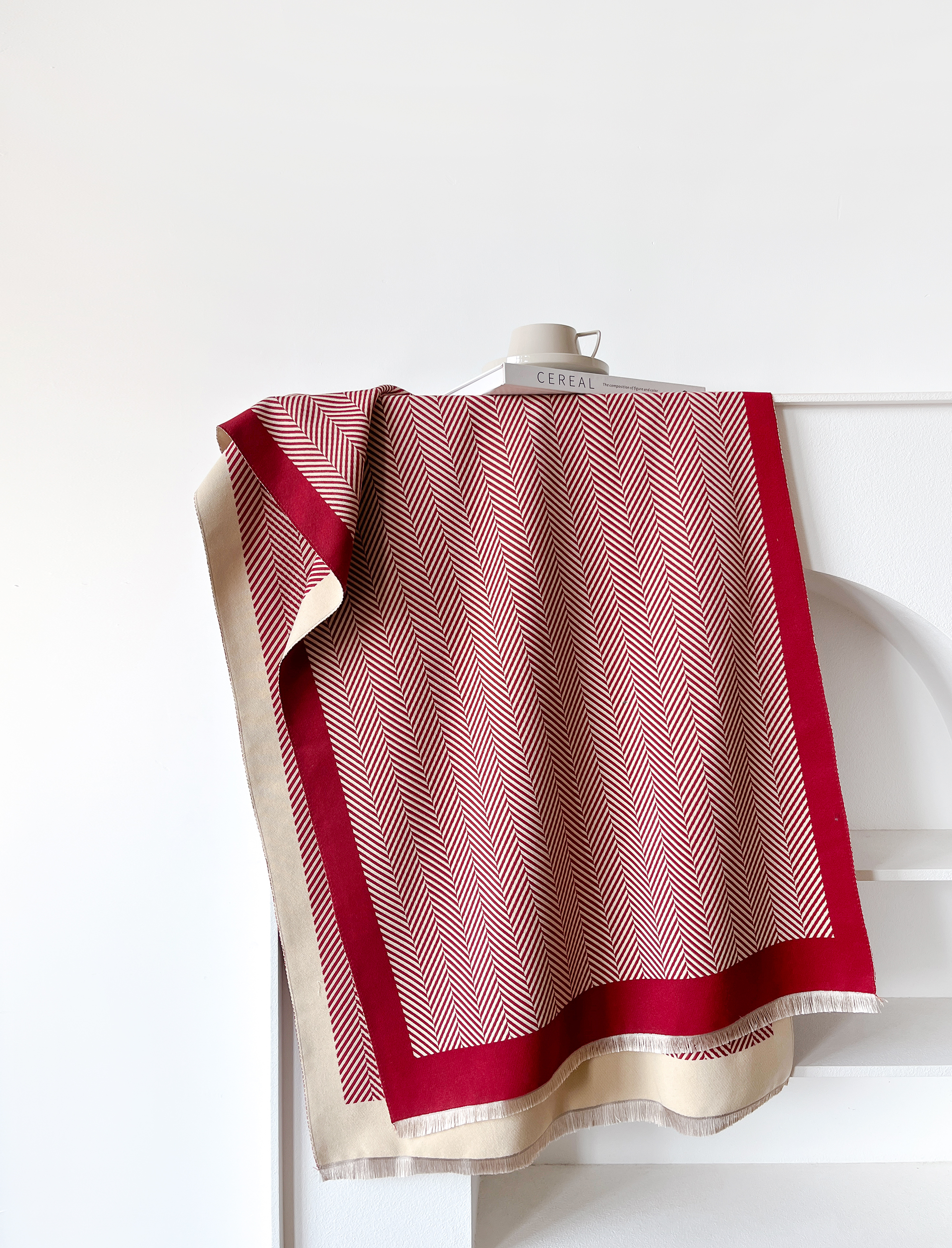 2024 Winter Women Cashmere Sca - Woven Scarf Blanket 评论和价格