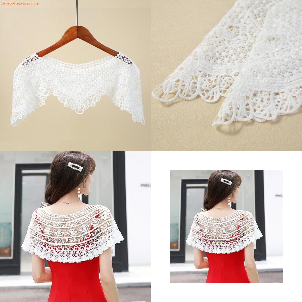 F92D Women Embroidery Floral L - Stole Wedding Shawl 评论和价格