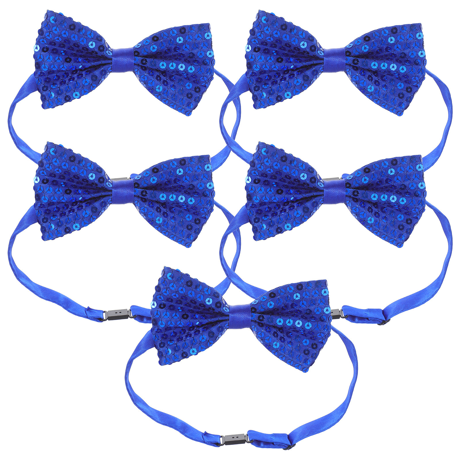 5Pcs Children's Sequin Bow Tie - Bow Tie Pre Tied 评论和价格