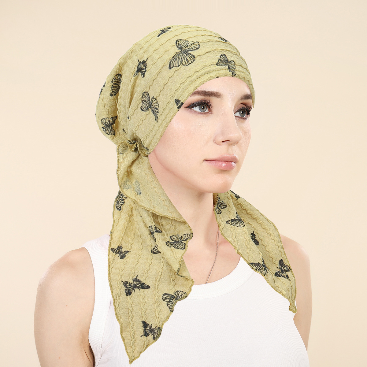 Women Muslim Hijab Caps Wrap H - Head Wrap Turban 评论和价格