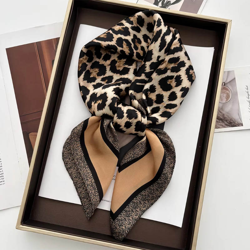 Luxury Leopard Print Female Sa - Face Scarf Mask 评论和价格