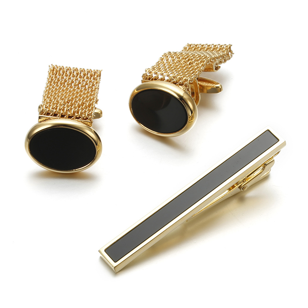 VAGULA New 9PCS Cuff links Tie - Tie Bar Set Gift 评论和价格