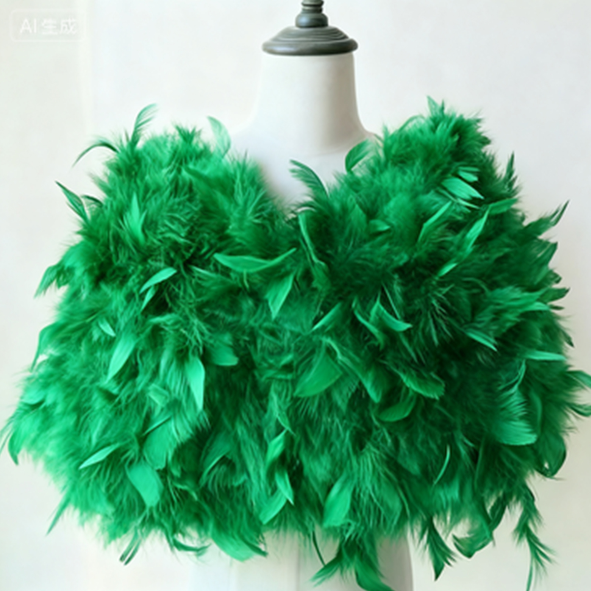 New Ostrich Feather Women's Ca - Stole Wedding Shawl 评论和价格