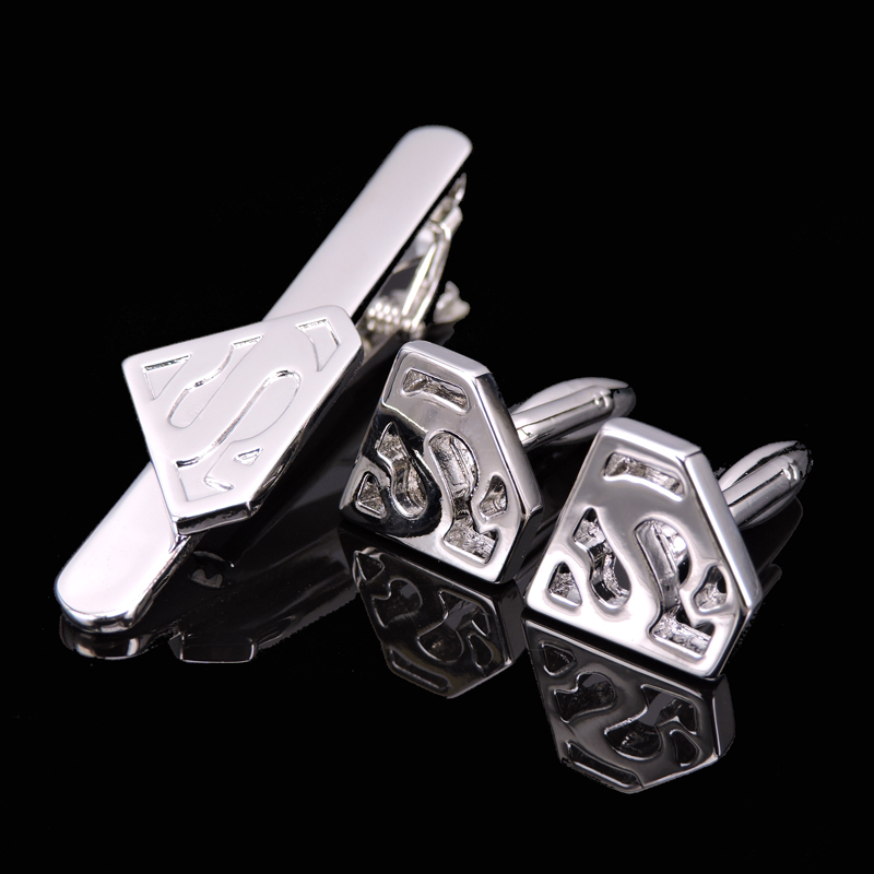 High quality cuff and tie clip - Tie Bar Set Gift 评论和价格