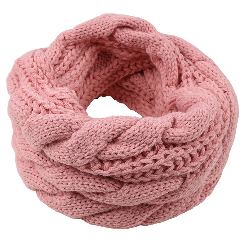 Men Women Boys Girls Thick Rib - Infinity Scarf Knit 评论和价格