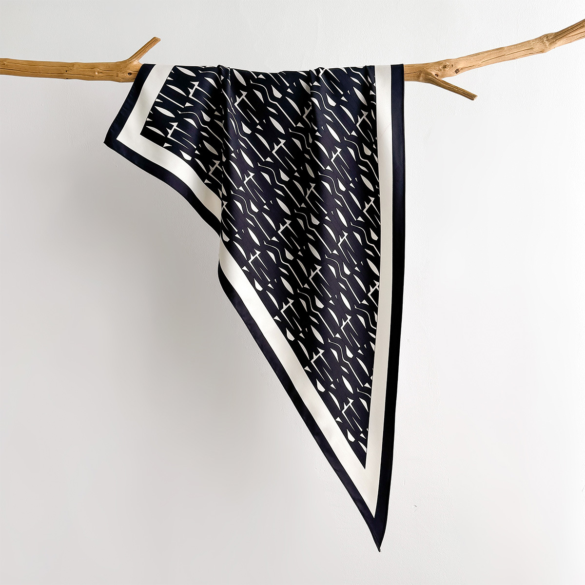 Spring Printed Square Scarf Fo - Scarf Silk Square 评论和价格