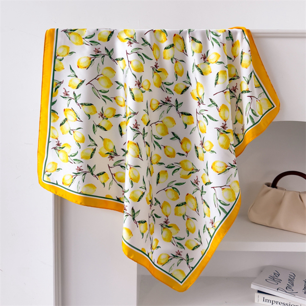 1pcs Summer Bright Color Oil P - Ascot Neck Scarf 评论和价格