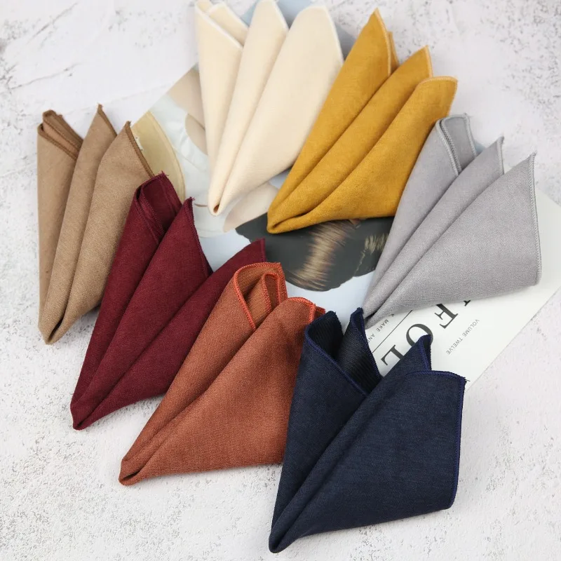 24cm Men's Business Pocket Squ - Pocket Square Set 评论和价格
