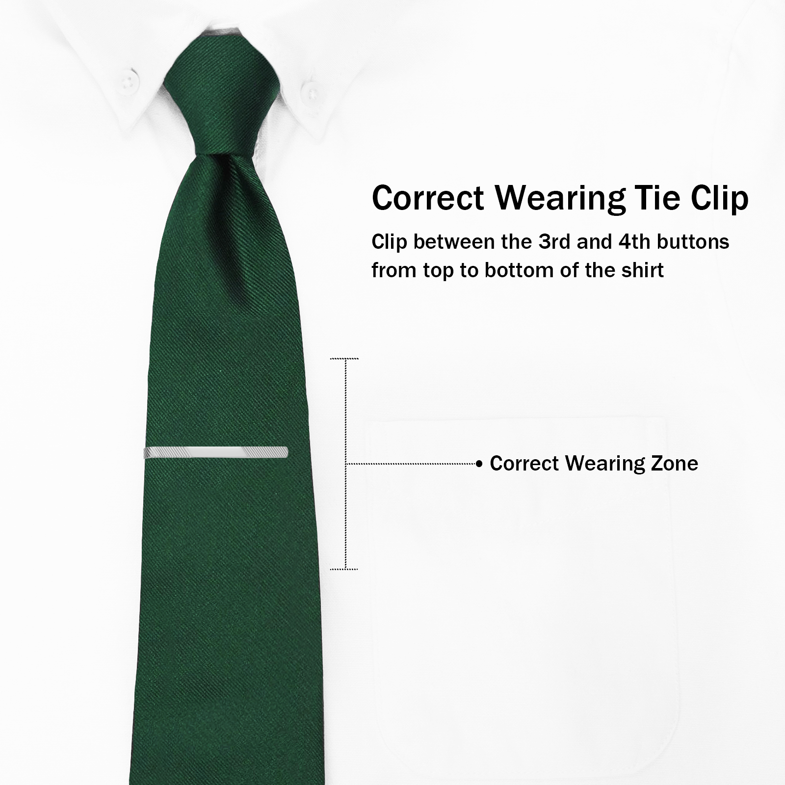 TAIGRAMA 2.5 inch Tie Clip for - Tie Bar Set Gift 评论和价格
