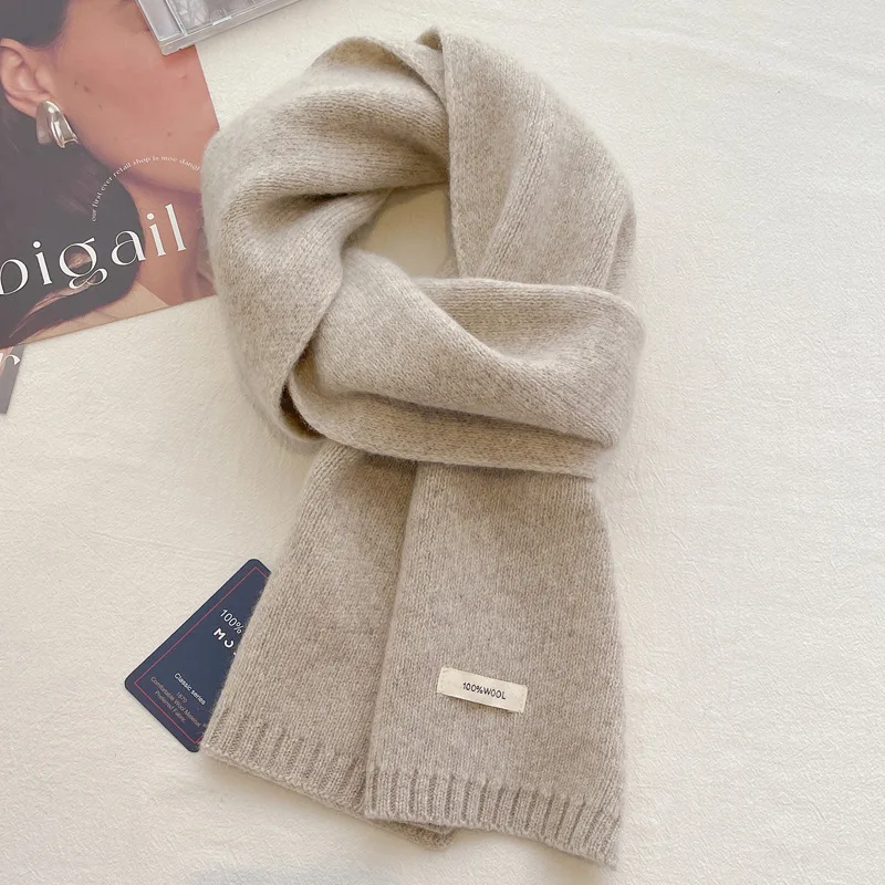 High Quality 100% Wool Scarf M - Muffler Men Wool 评论和价格
