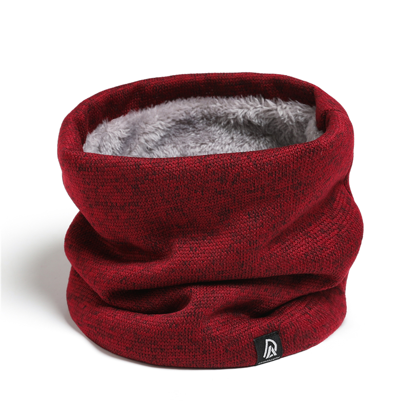 Unisex Solid Cashmere Like Plu - Muffler Men Wool 评论和价格