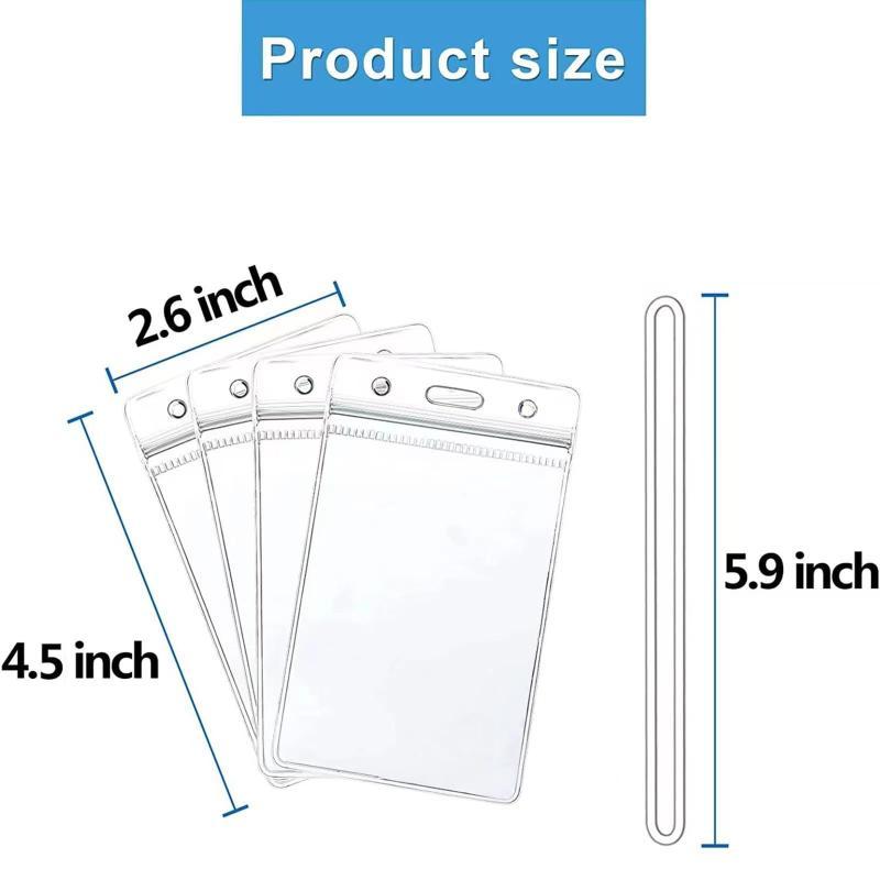 Clear Plastic ID Badge Holders - Lanyard Badge Holder 评论和价格