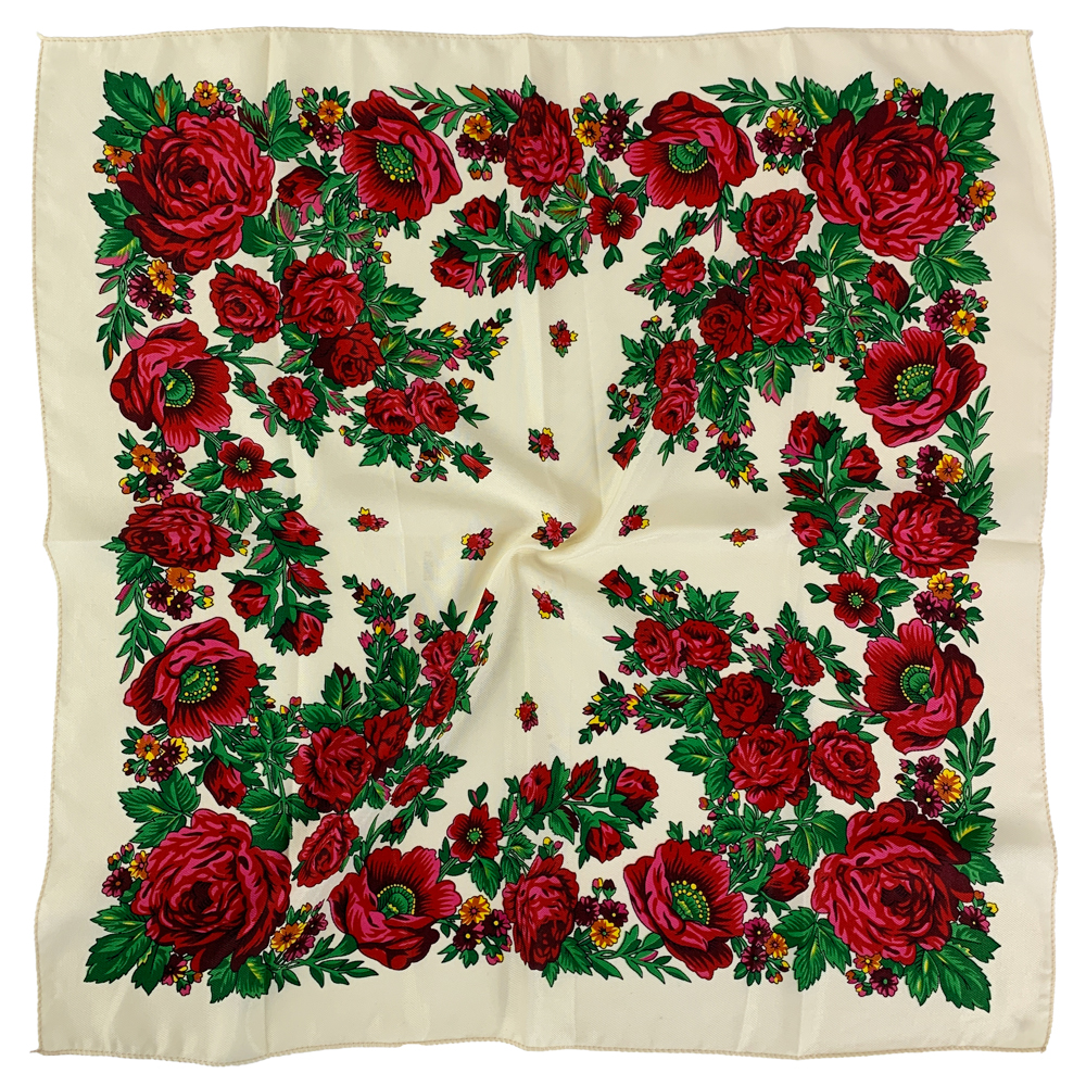 70*70cm Russian Square Scarf W - Bandana Cotton 评论和价格
