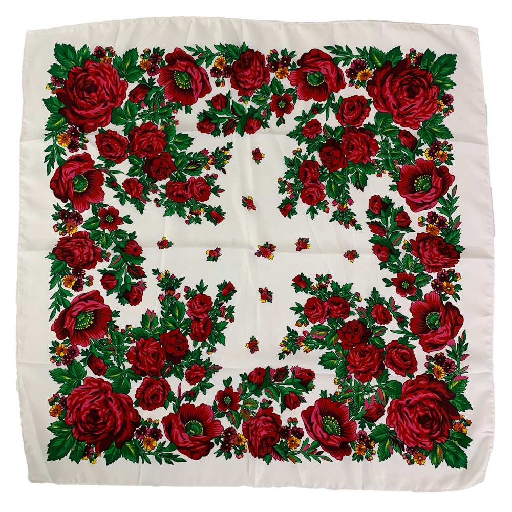 70*70cm Russian Square Scarf W - Bandana Cotton 评论和价格