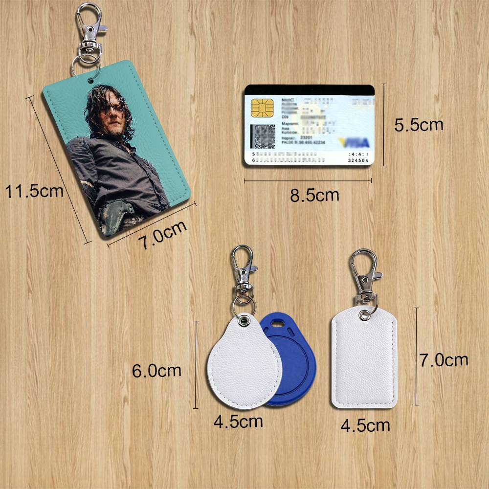 Negan Maggie Walking Dead Leat - Lanyard Badge Holder 评论和价格