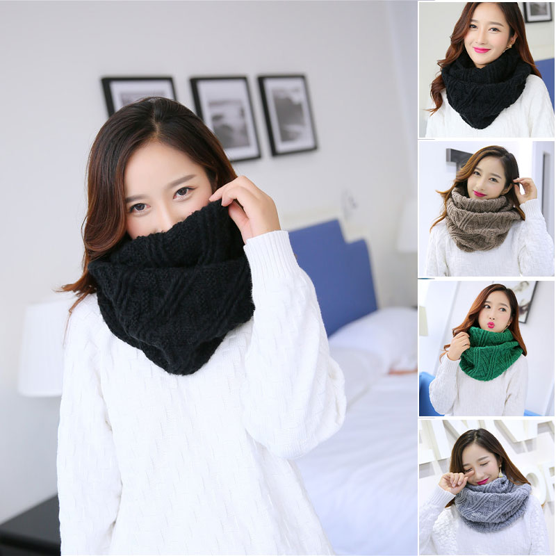 Unisex Winter Soft Chunky Knit - Infinity Scarf Knit 评论和价格