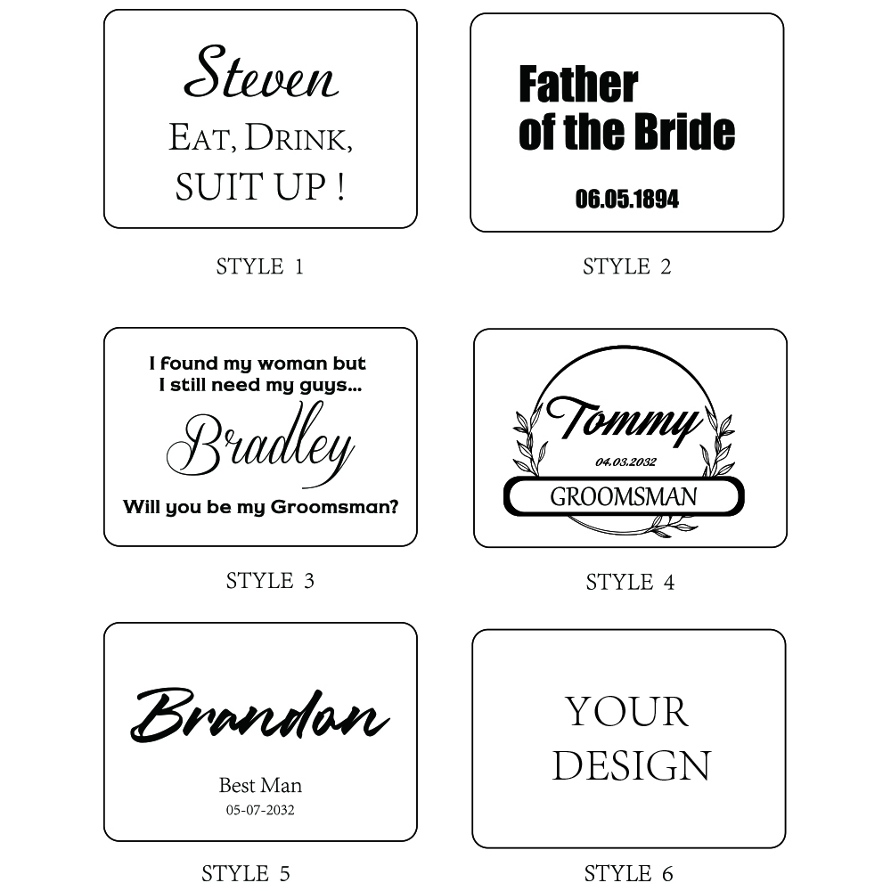 Name Engraved Groomsmen Best M - Tie Bar Set Gift 评论和价格